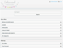 Tablet Screenshot of delipapel.com